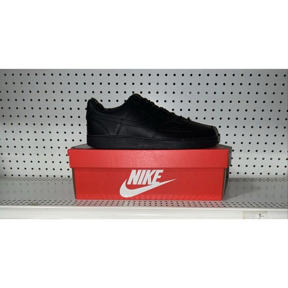 Nike Court Vision Lo NN Mens Athletic Shoes Sneakers Size 13 Triple Black main image 6